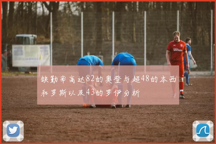 缺勤率高达82的奥登与超48的本西和罗斯以及43的罗伊分析